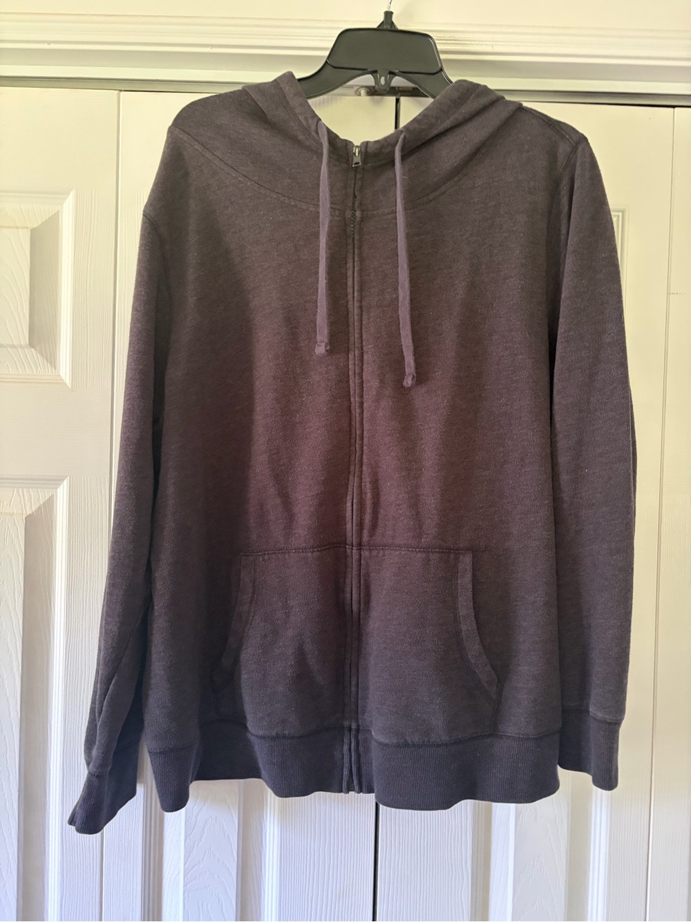 Old Navy Zip-Up Hoodie in Dark Grey XL